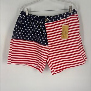 Meripex Apparel Company Old Glory  XXL USA Flag Shorts